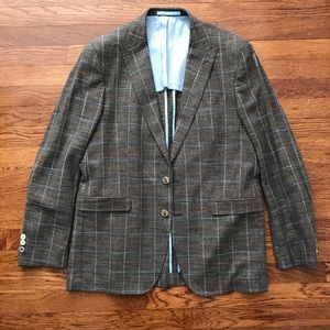 Sand Copenhagen Windowpane Sport Coat